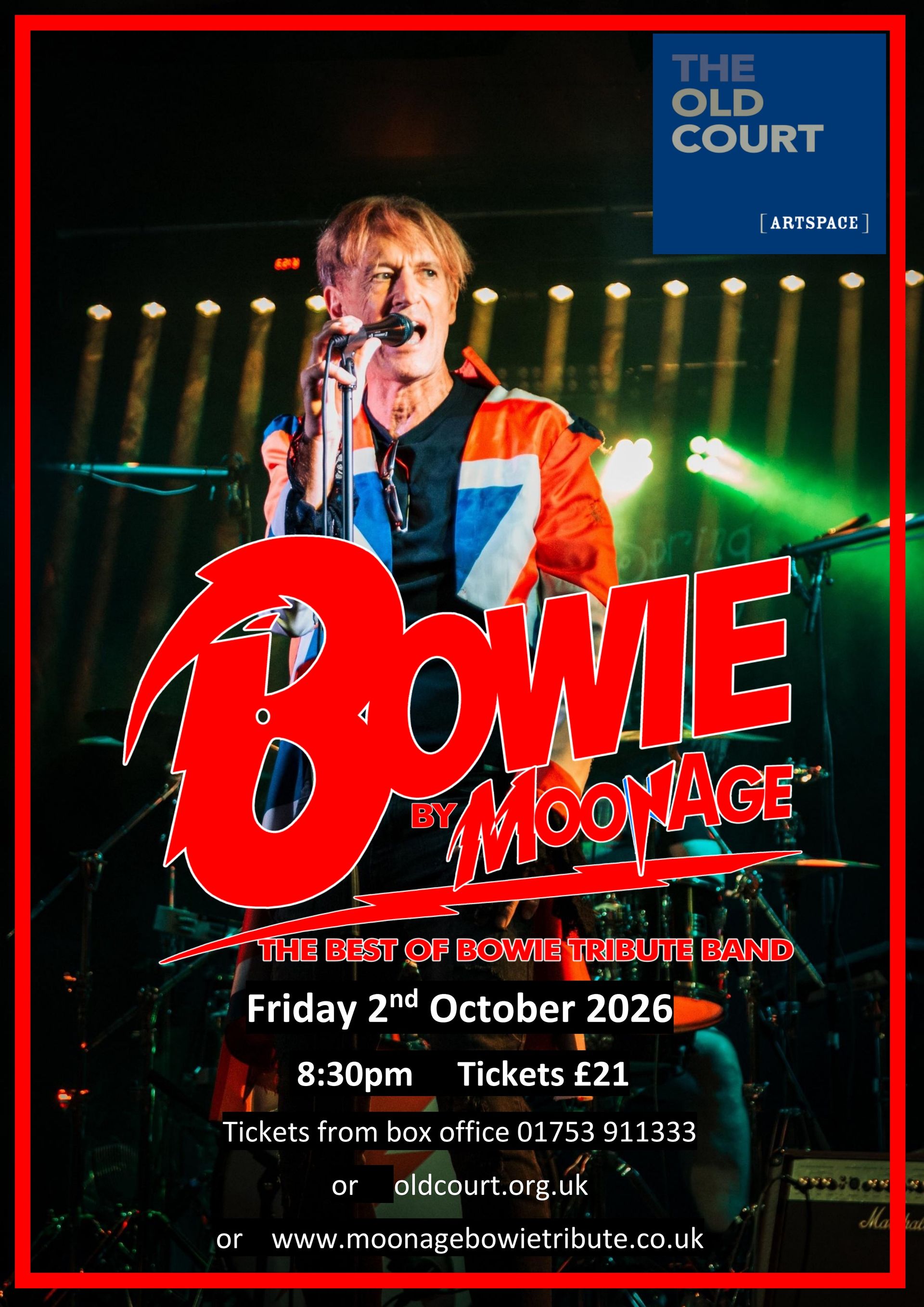 Gig poster for The Old Court, Windsor